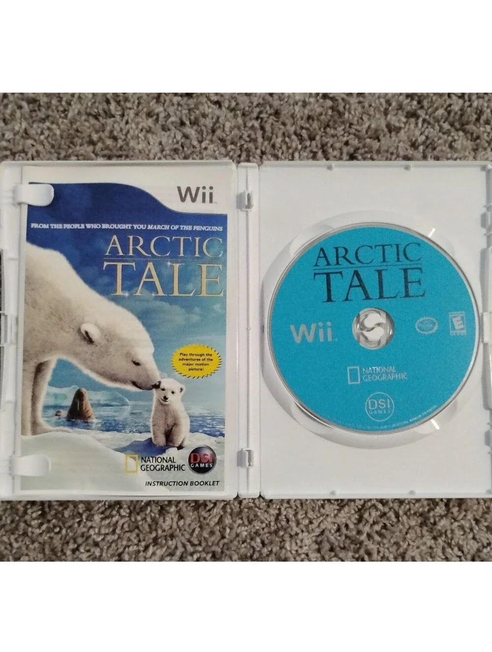 Arctic Tale (Nintendo Wii) - Complete in Case CIB w/ Manual - Tested